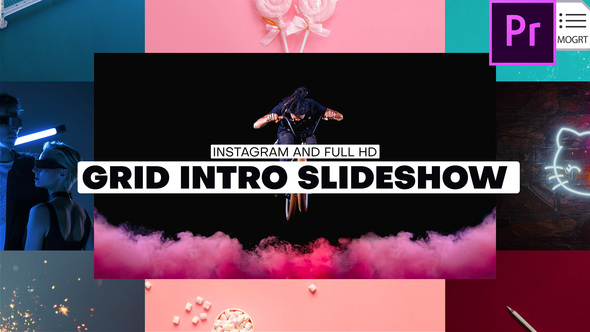 VideoHive Grid Intro Slideshow