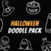 VideoHive Halloween Doodle Pack 60021751