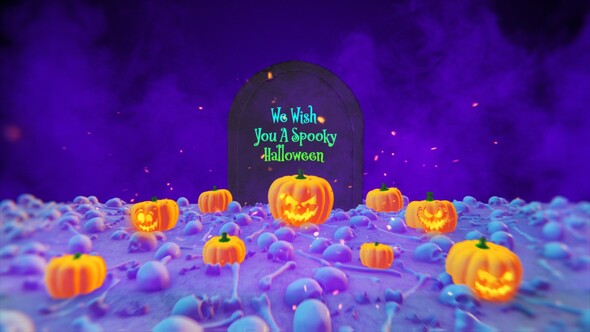 VideoHive Halloween Logo Mogrt
