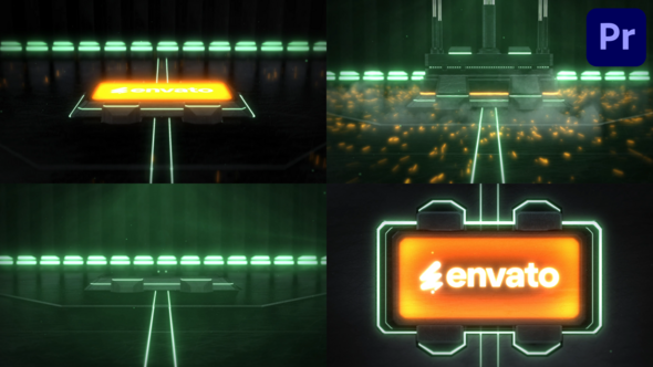 VideoHive Heavy Logo Reveal for Premiere Pro