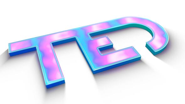 VideoHive Holography Logo Reveal