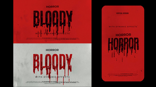 VideoHive Horror Title