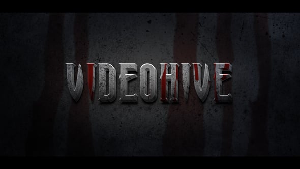 Videohive Horror Title Trailer
