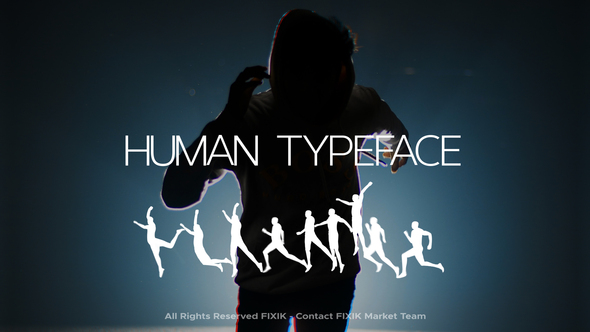 VideoHive Human Typeface | MOGRT
