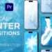 VideoHive Ice Frost Snowflakes Christmas Vertical Transitions 60228467