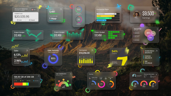 VideoHive Infographic Widgets | MOGRT