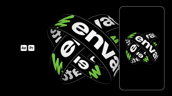 VideoHive Kinetic Logos 04