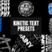 VideoHive Kinetic Text Animations Pack MOGRT 59946691