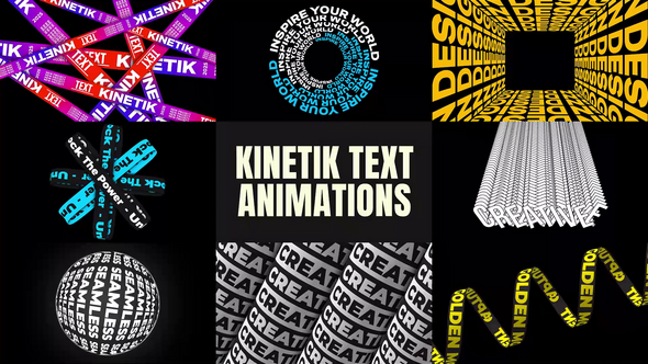 VideoHive Kinetik Text Animations Pack MOGRT