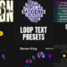 VideoHive Looping List Text Animations MOGRT 60421659