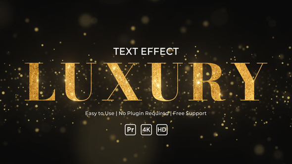 VideoHive Luxury Text Effect