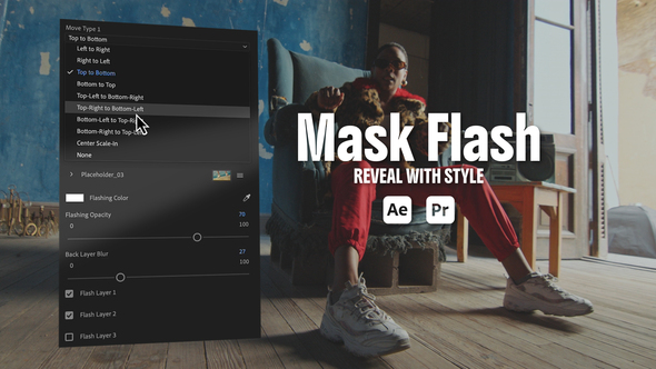 VideoHive MaskFlash Transitions