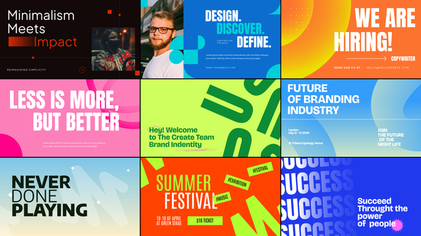 VideoHive Modern Typography for Premiere Pro