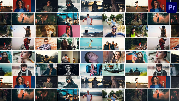 VideoHive Mosaic Logo Opener | MOGRT