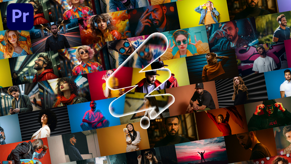 VideoHive Mosaic Logo Opener MOGRT