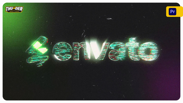 VideoHive Neon Grunge Logo Reveal