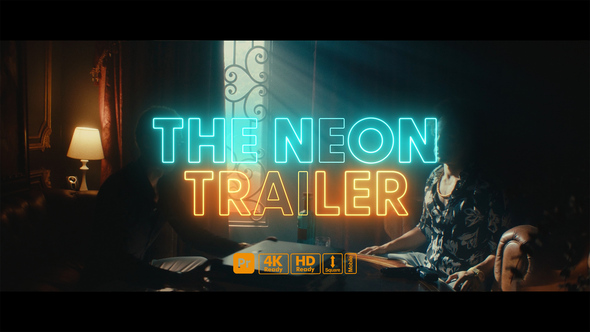 VideoHive Neon Trailer Titles for Premiere Pro