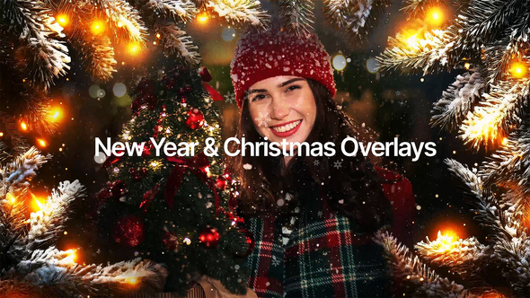 VideoHive New Year Christmas Overlays For FCPX