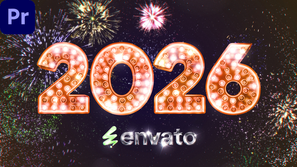 VideoHive New Year Countdown 2026 | MOGRT