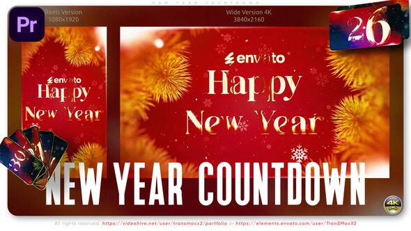 VideoHive New Year Countdown for Adobe Premiere