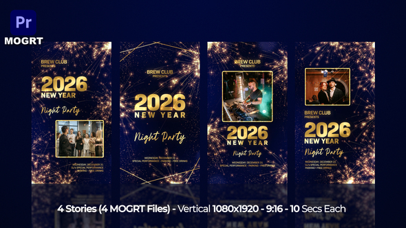 VideoHive New Year Instagram Stories MOGRT