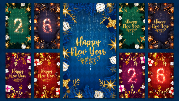 VideoHive New Year Stories & Christmas Stories