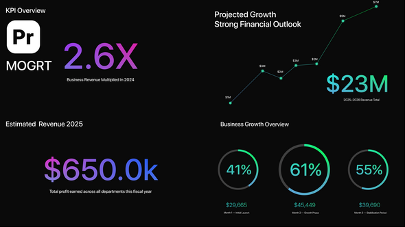 VideoHive Number Counter — Business Stats | MOGRT