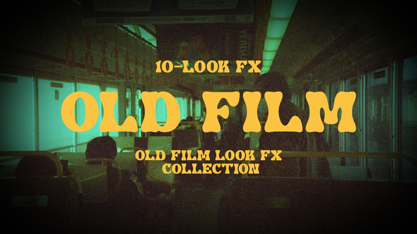 VideoHive Old Film Look FX Collection For Premiere Pro