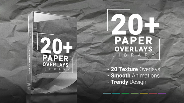 VideoHive Paper Scratched Texture Overlays – Vintage Grunge Surface Pack For FCPX