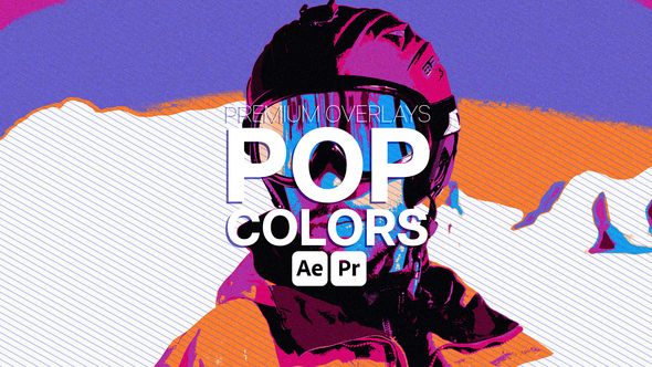 VideoHive Premium Overlays Pop Colors