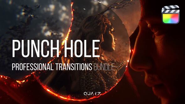 VideoHive Punch Hole Transitions for Final Cut Pro