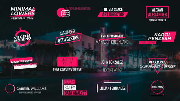 VideoHive Pushka’s Lower Thirds