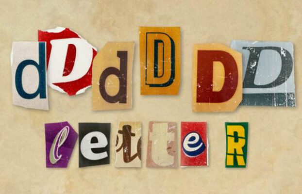 Videohive Ransom Letters – D Letters