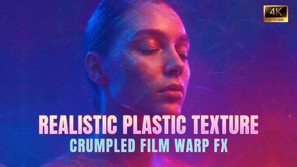 VideoHive Realistic Plastic Texture Overlays Crumpled Film Warp FX For Apple Motion and Final Cut Pro