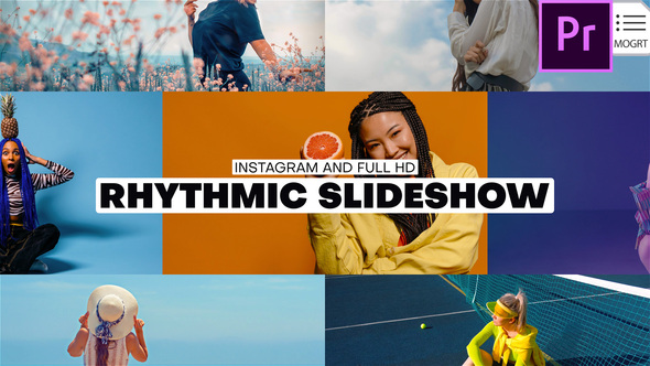 VideoHive Rhythmic Slideshow | MOGRT