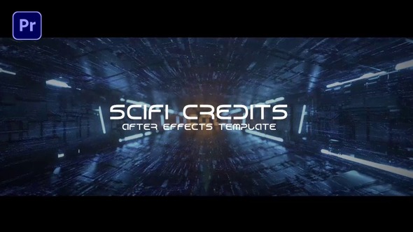 VideoHive Scifi Tunnel Credits