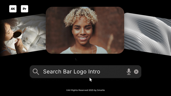 VideoHive Search Bar Logo Intro