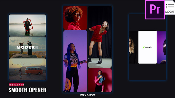 VideoHive Smooth Instagram Opener | MOGRT