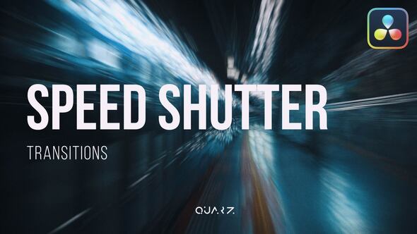 VideoHive Speed Shutter Transitions for DaVinci Resolve