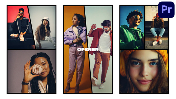 VideoHive Split Screen Opener for Instagram MOGRT