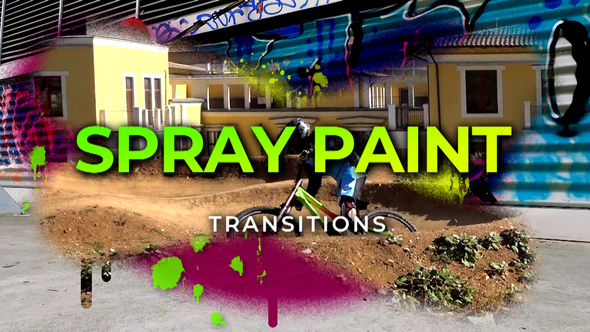 VideoHive Spray Paint Transitions