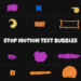 VideoHive Stop Motion Text Bubbles | Premiere Pro MOGRT 56700106