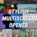 VideoHive Stylish Multiscreen Opener 59674532