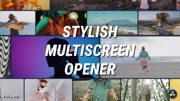 VideoHive Stylish Multiscreen Opener