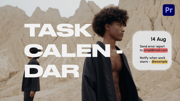 VideoHive Task Calendar