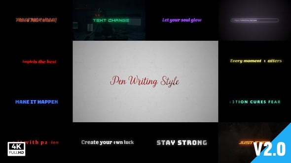 Videohive Text Animation 61701930