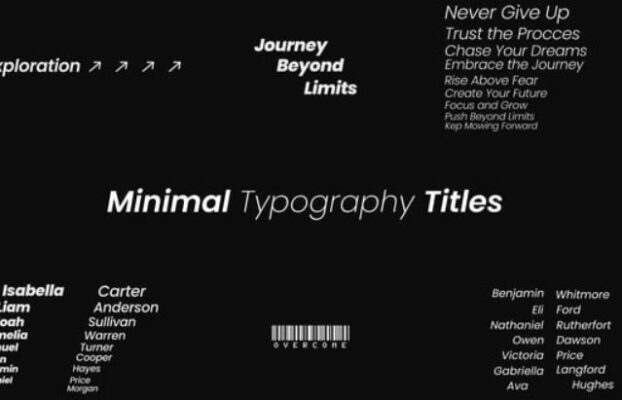 Videohive Text Carousel 2 | MOGRT