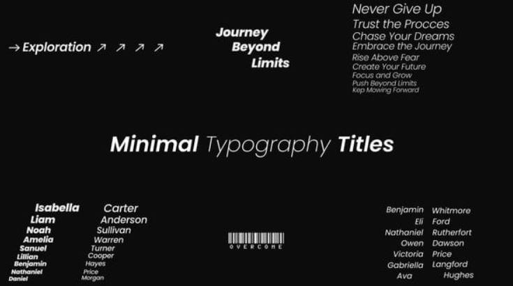 Videohive Text Carousel 2 | MOGRT