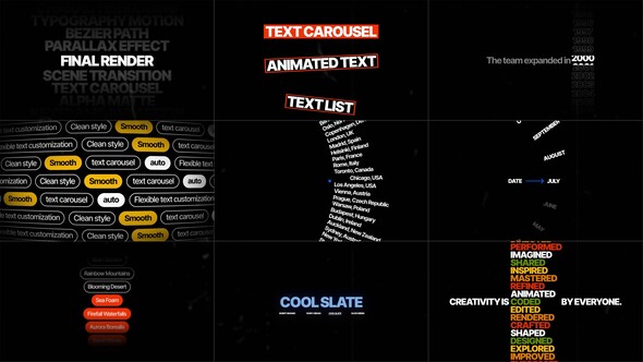 VideoHive Text Carousel | FCPX