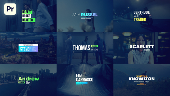 VideoHive Text Titles for Premiere Pro